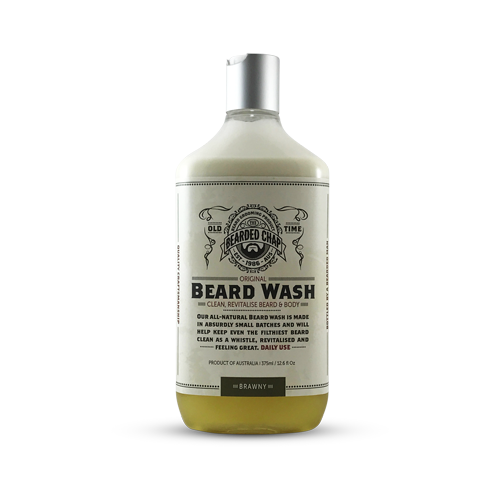 Bearded Chap Brawny Original Beard Wash 375ml (416)